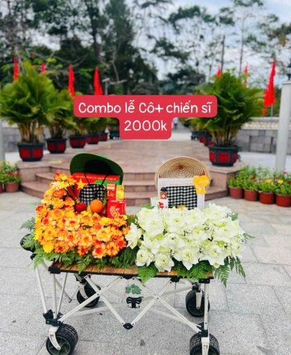 Combo 02 Mâm Lễ Chiến Sĩ và Cô Sáu Côn Đảo - Mẫu 34
