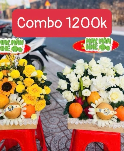Combo 2 Mâm Lễ  Cô Sáu và Mâm lễ Chiến Sĩ Côn Đảo - Mẫu 46